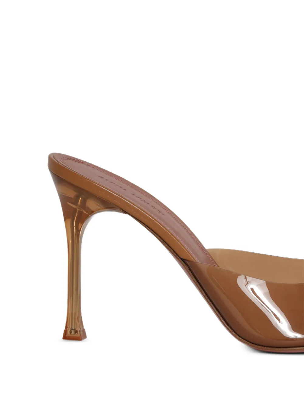 Amina Muaddi Alexa sandals Wit