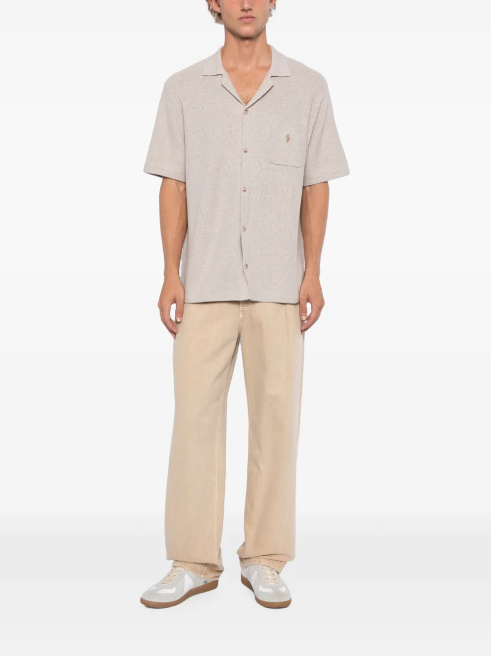 Polo Ralph Lauren Button-up overhemd Bruin