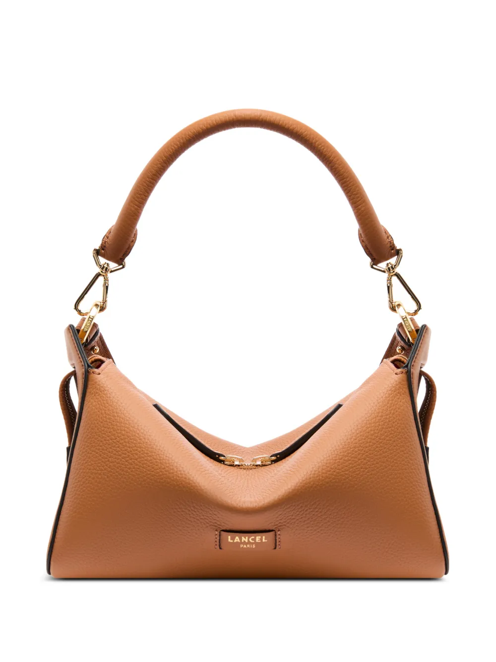 Lancel medium Louison grained leather shoulder bag - Brown
