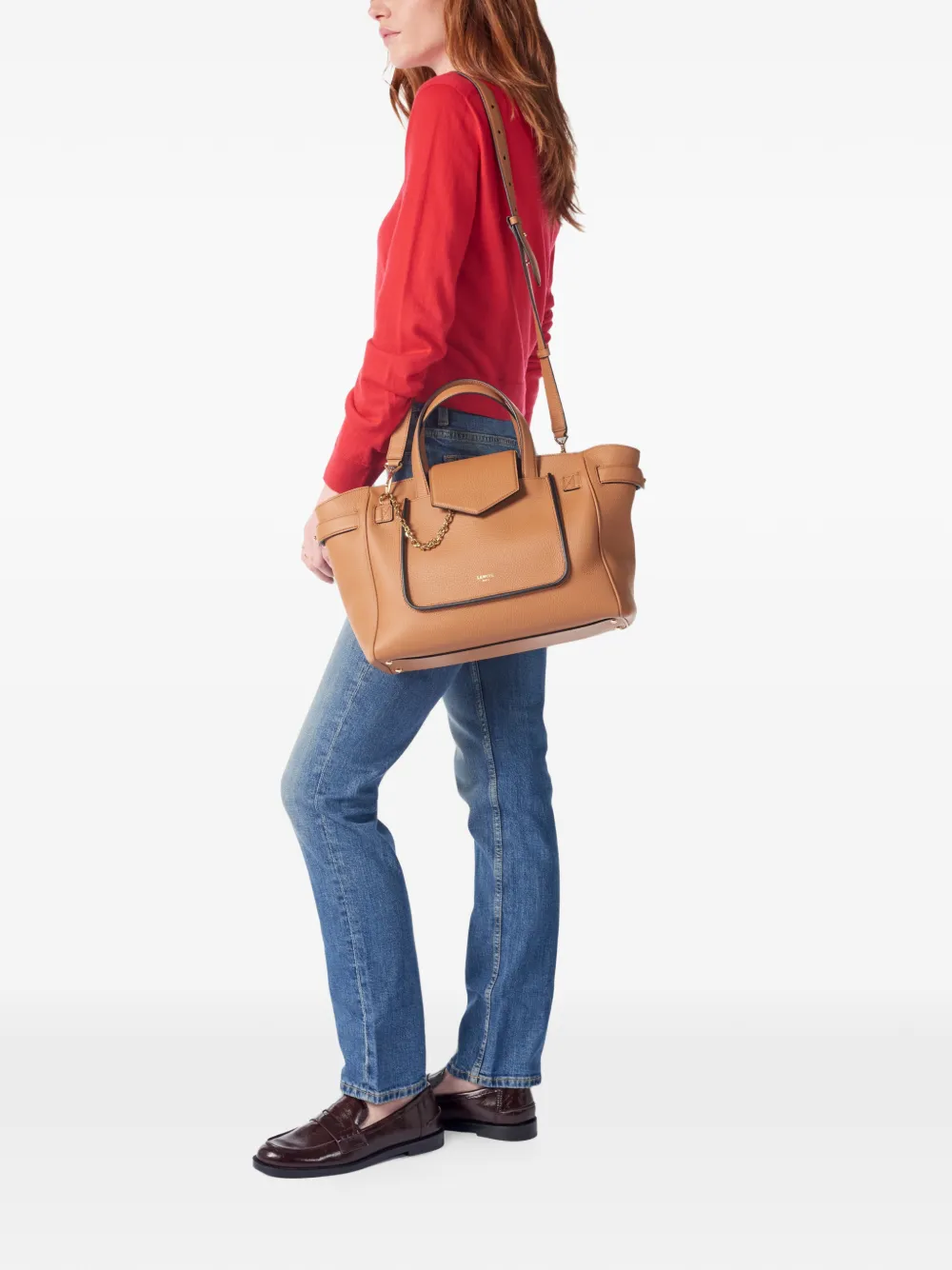 Lancel Medium Thea shopper Beige