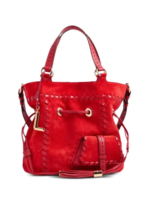 Lancel medium Premier Flirt whipstitched bucket bag