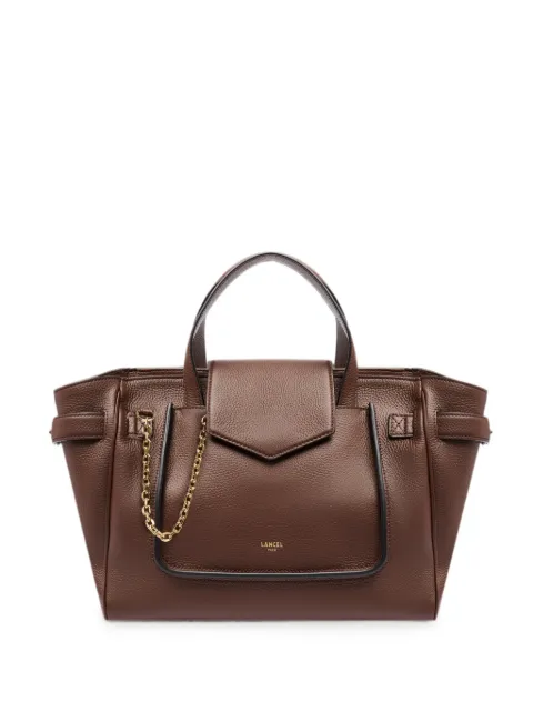 Lancel medium Thea grained leather tote bag
