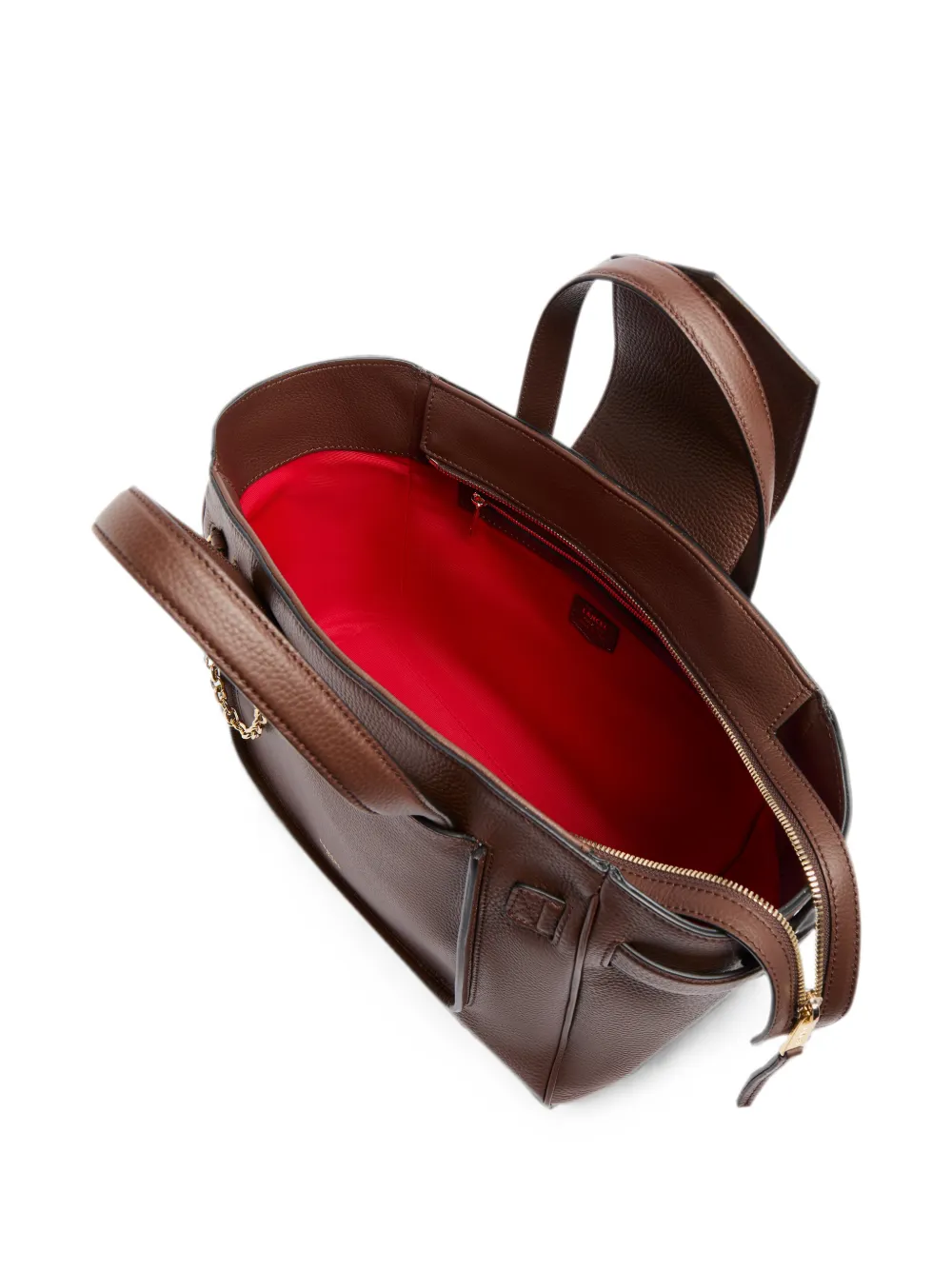 Lancel Medium Thea leren shopper met textuur Bruin