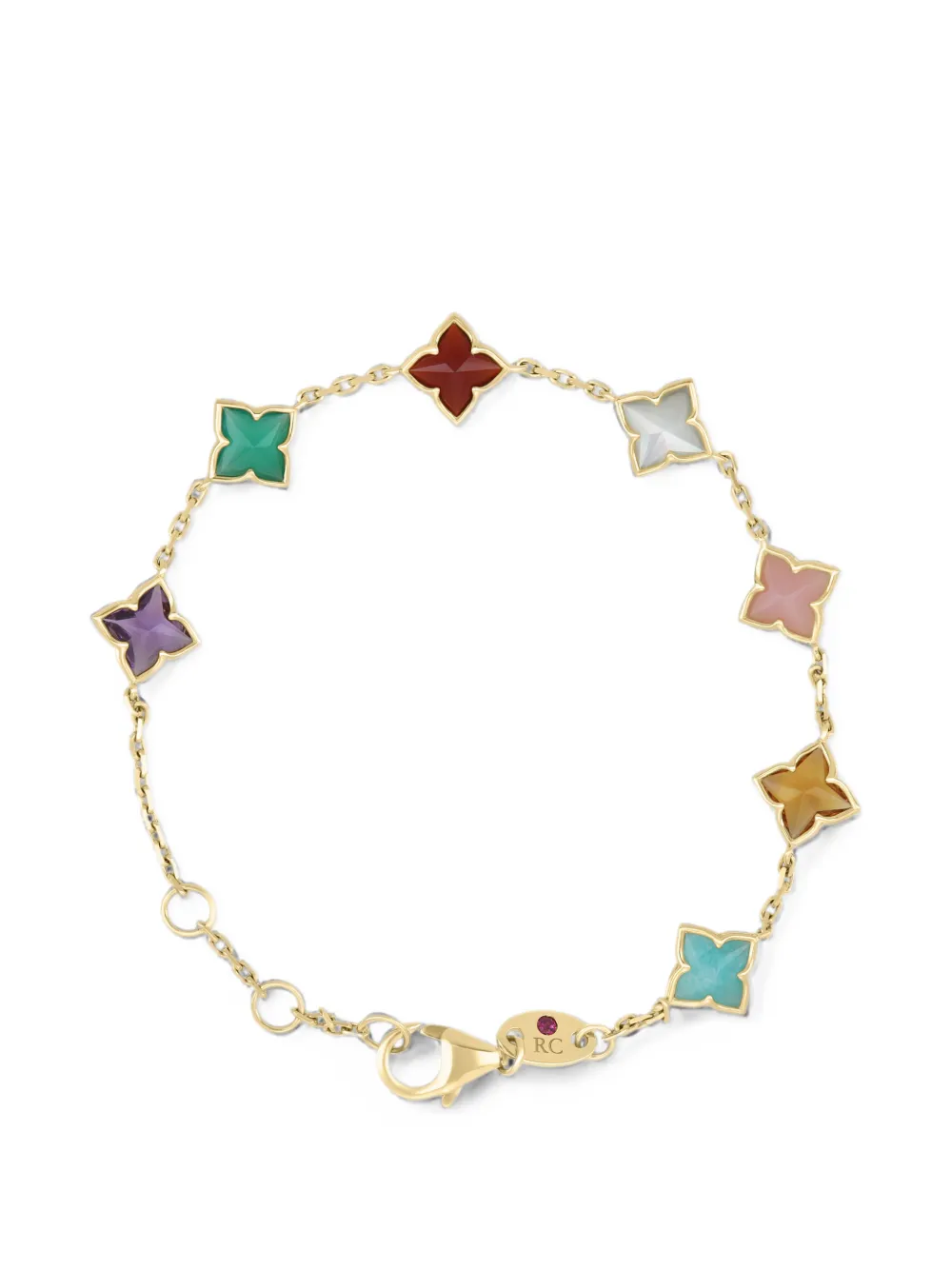 Roberto Coin multi-stone bracelet - Oro