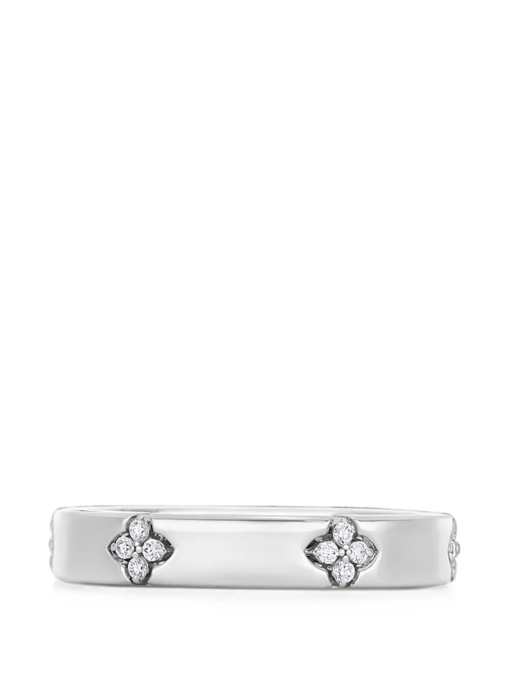 Roberto Coin Venetian Princess diamond ring - Argento