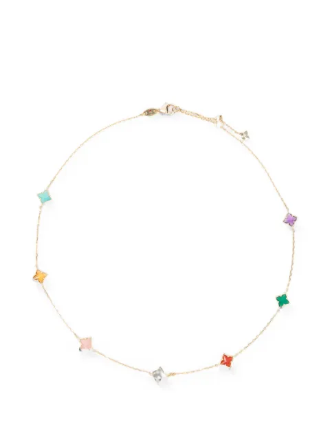 Roberto Coin Princess Flower multi-stone necklace