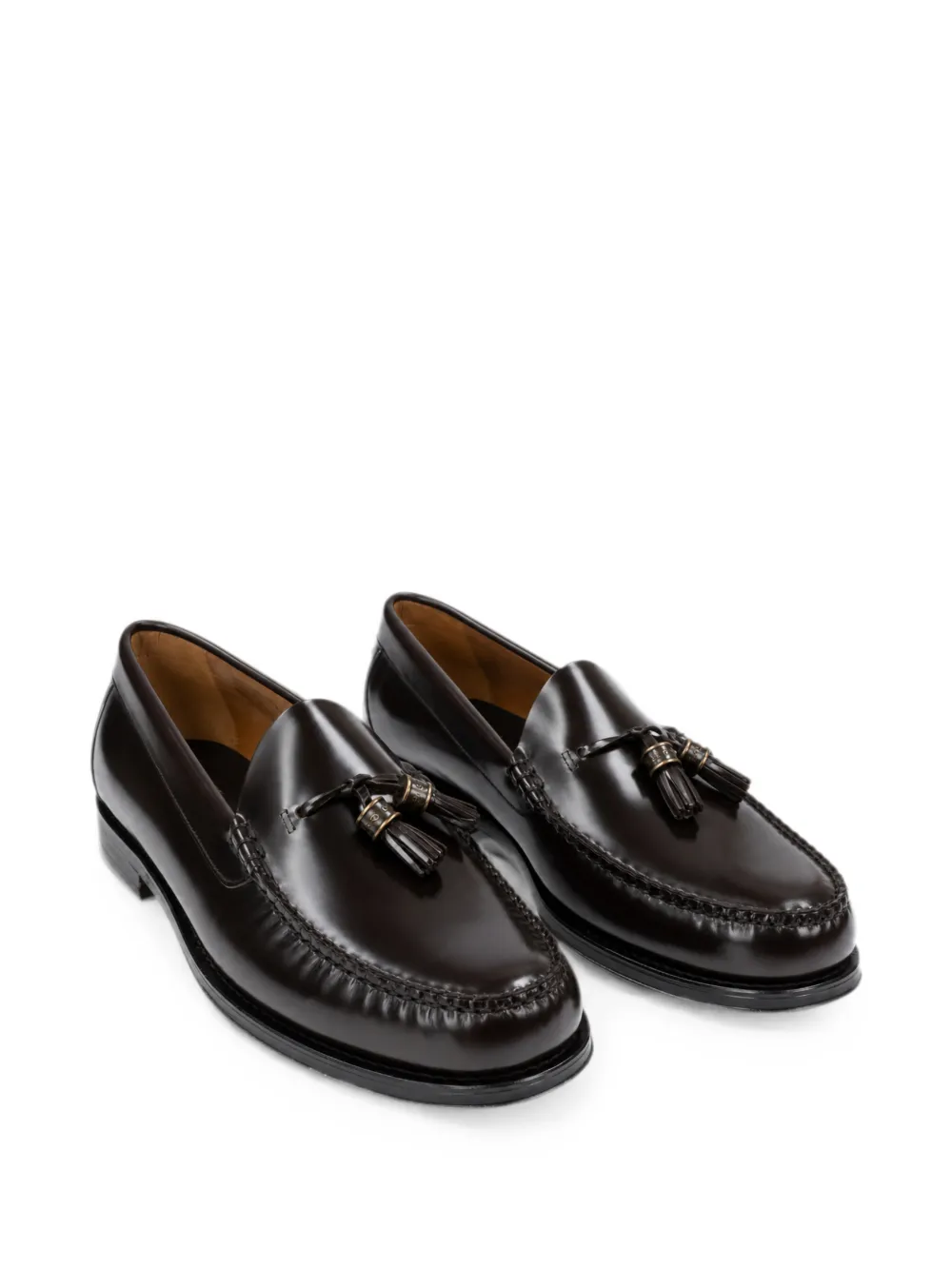 G.H.Bass tassel-detail leather loafers Bruin