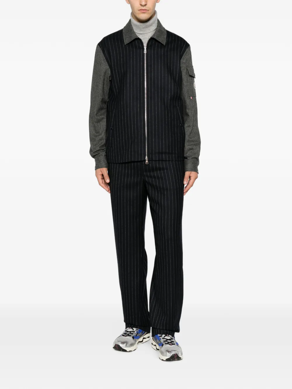 Moncler Overhemd met lange mouwen Blauw
