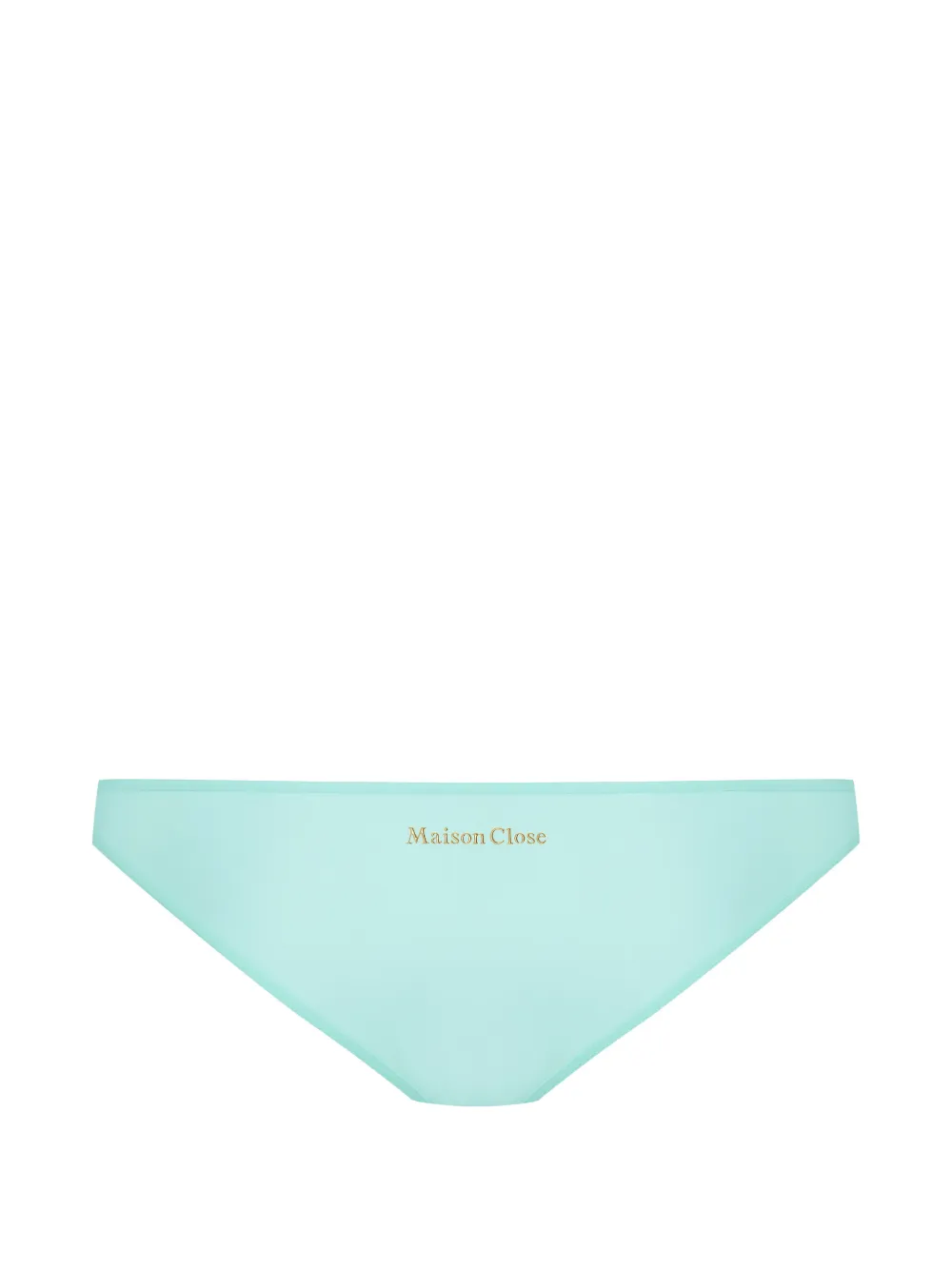Maison Close Double Sens doorzichtige slip Blauw