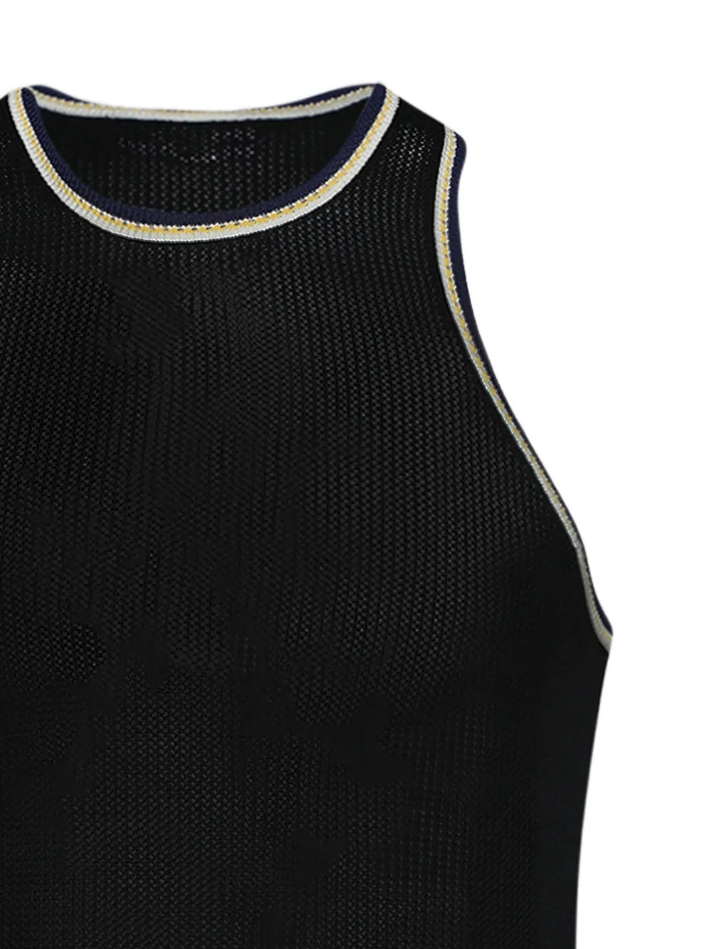 Y-3 x Wales Bonner gebreide tanktop Zwart