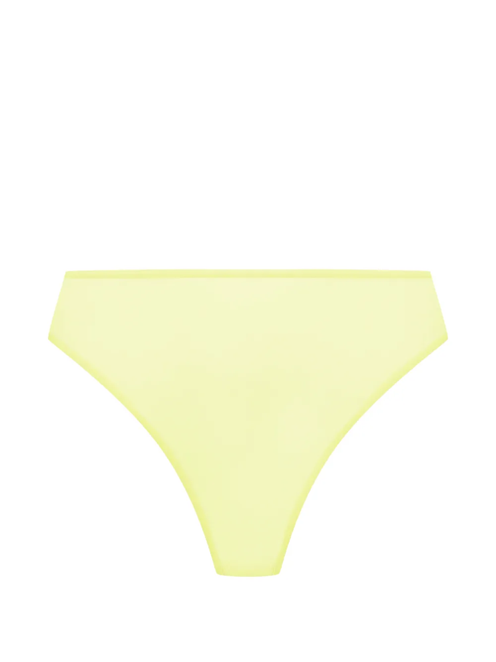 Maison Close Double Sens sheer thong - Giallo