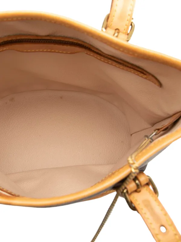 Louis Vuitton Pre-Owned 1998 Monogram Petit Bucket Bag | Brown