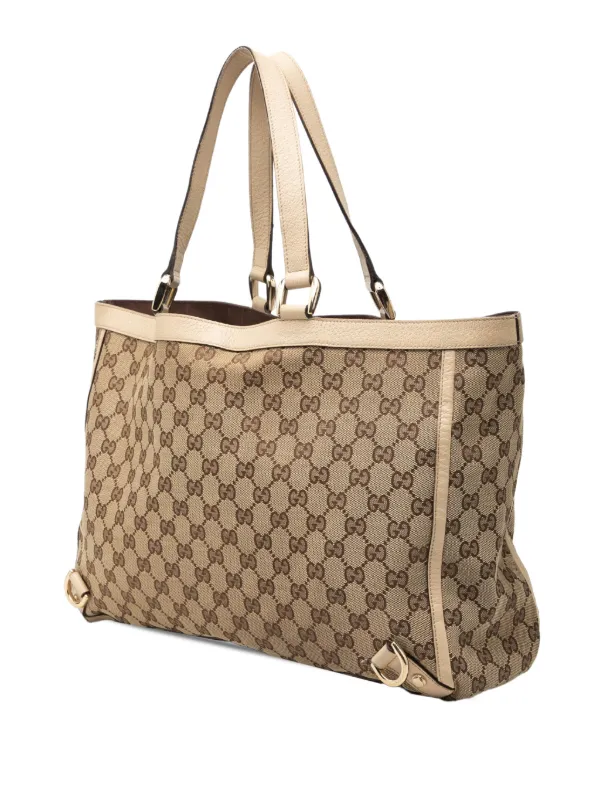 Gucci Pre-Owned 2000-2015 GGキャンバス アビー Dリング トートバッグ