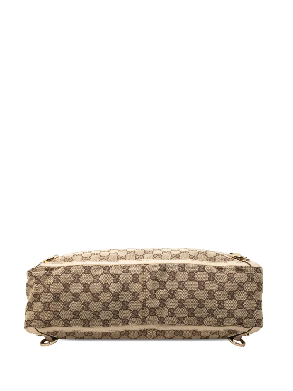 GUCCI グッチ アビー トートバッグ Dリング GGキャンバス Gucci Pre-Owned 2000-2015 GGキャンバス アビー Dリング トートバッグ