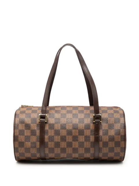 Louis Vuitton Pre-Owned bolso de mano Papillon 30 con lona Damier Ebene 2003