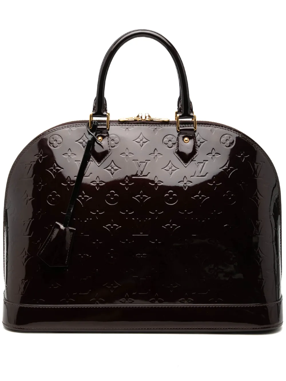 Louis Vuitton Pre-Owned 2009 Monogram Vernis Alma GM handbag - Purple