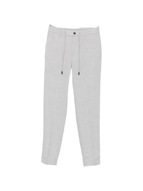 Peserico drawstring-waistband tailored trousers