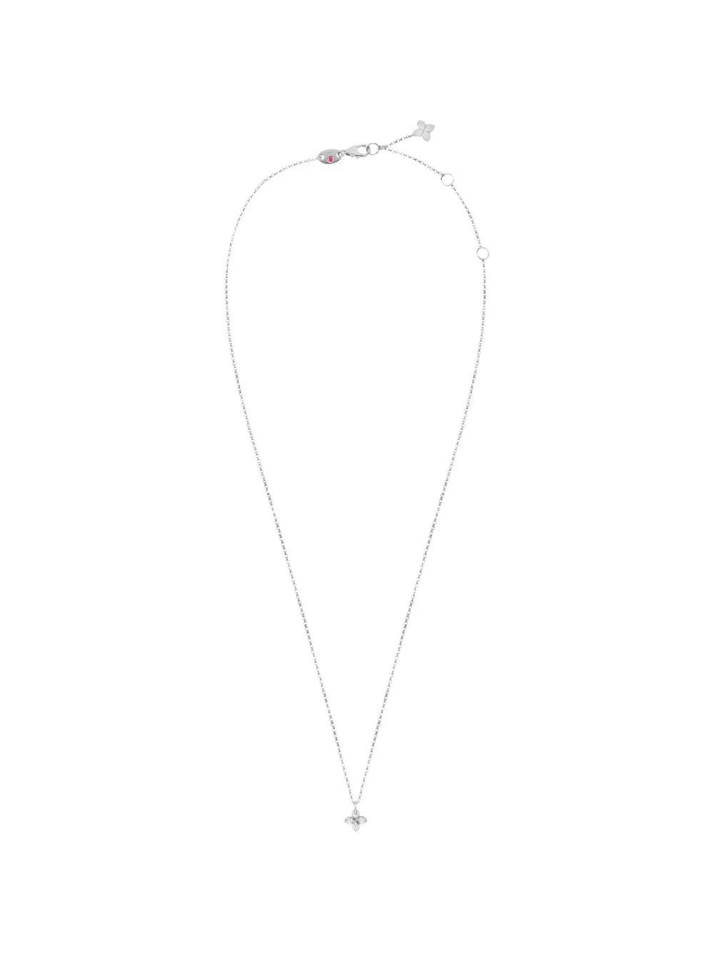 Roberto Coin Flower-diamond necklace - Argento