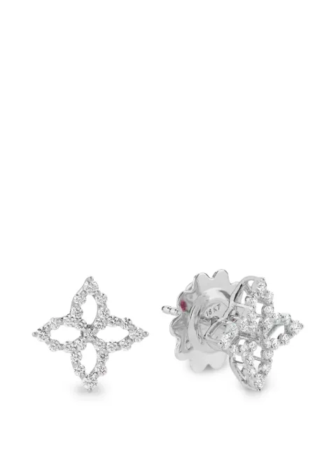Roberto Coin aretes Princess con diamantes