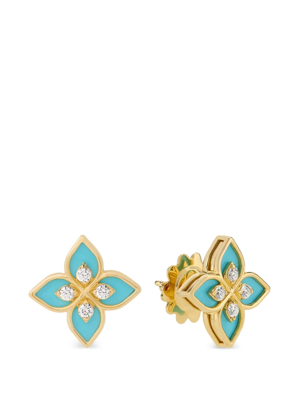 Roberto Coin Orecchini Princess Flower - Oro