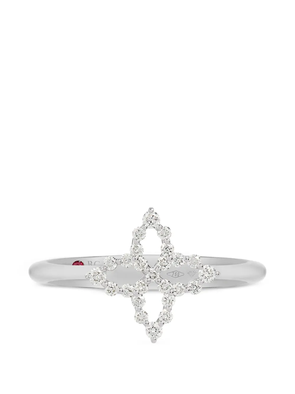 Roberto Coin Anello Princess con diamanti - Argento