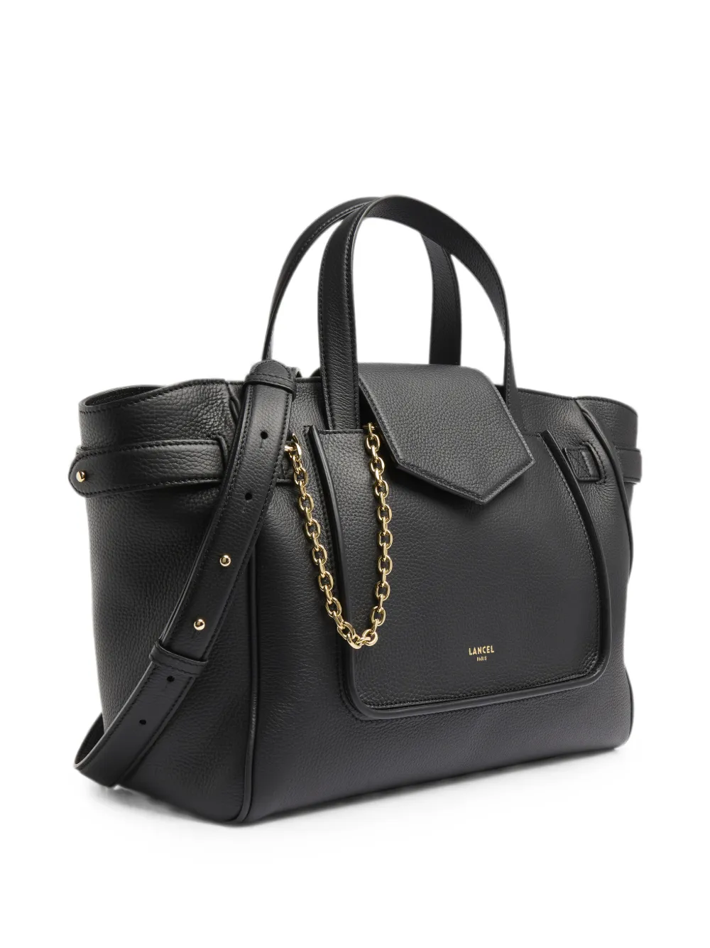 Lancel Medium Thea leren shopper met textuur Zwart