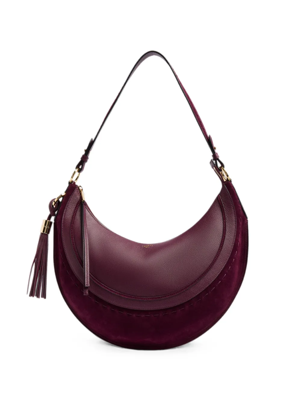 Lancel medium Hoboheme tassel shoulder bag - Purple