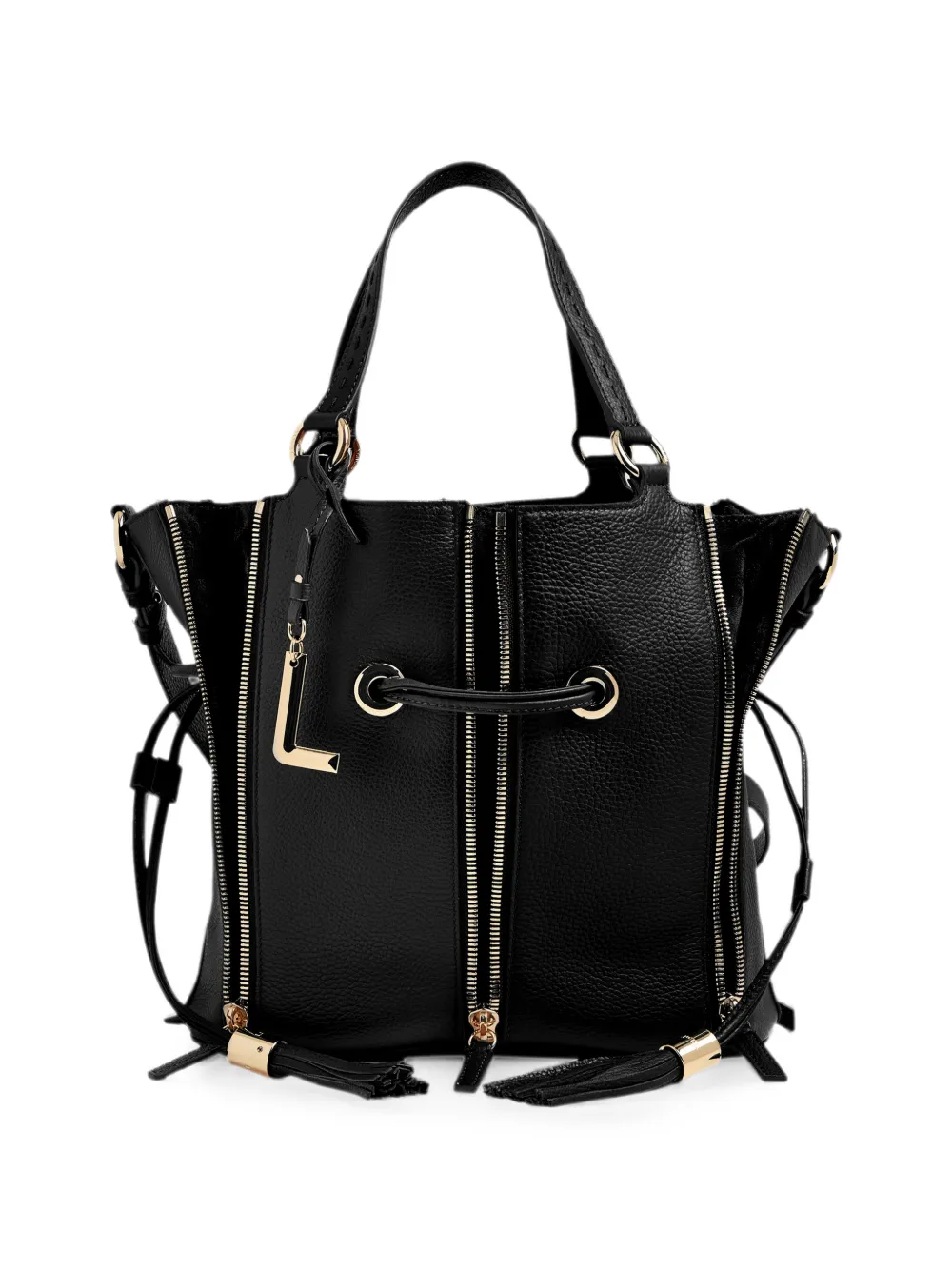 Lancel Premier Flirt medium bucket-tas Zwart