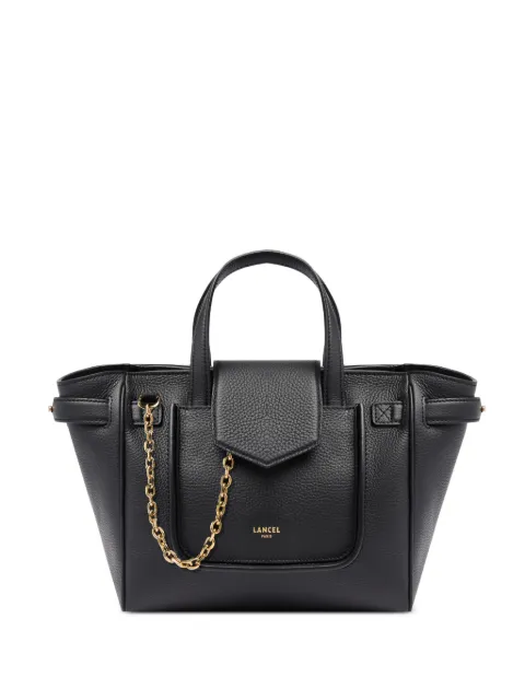 Lancel small Thea grained leather tote bag