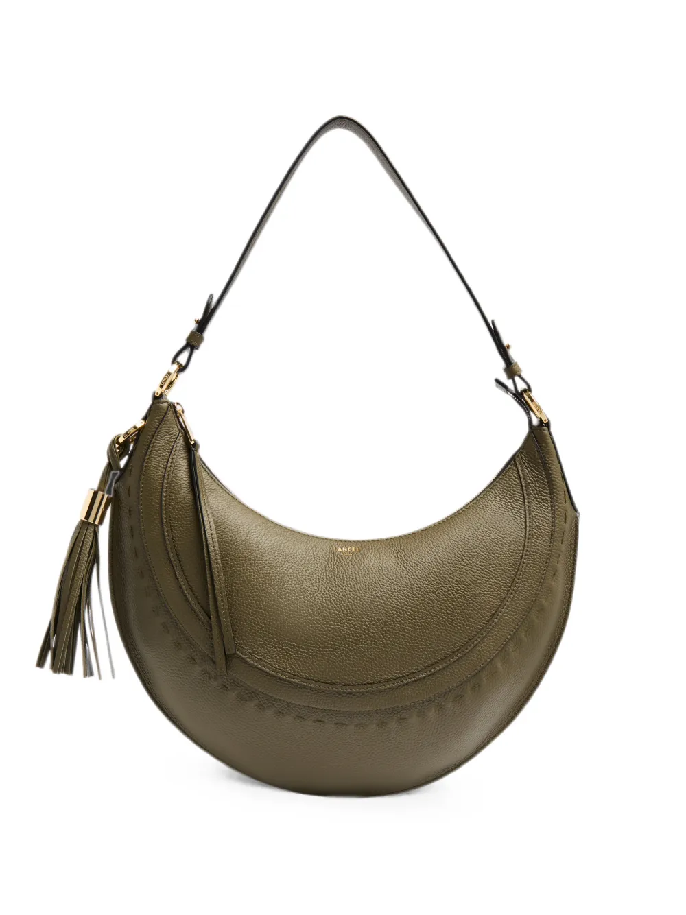 Lancel medium Hoboheme tassel shoulder bag - Green
