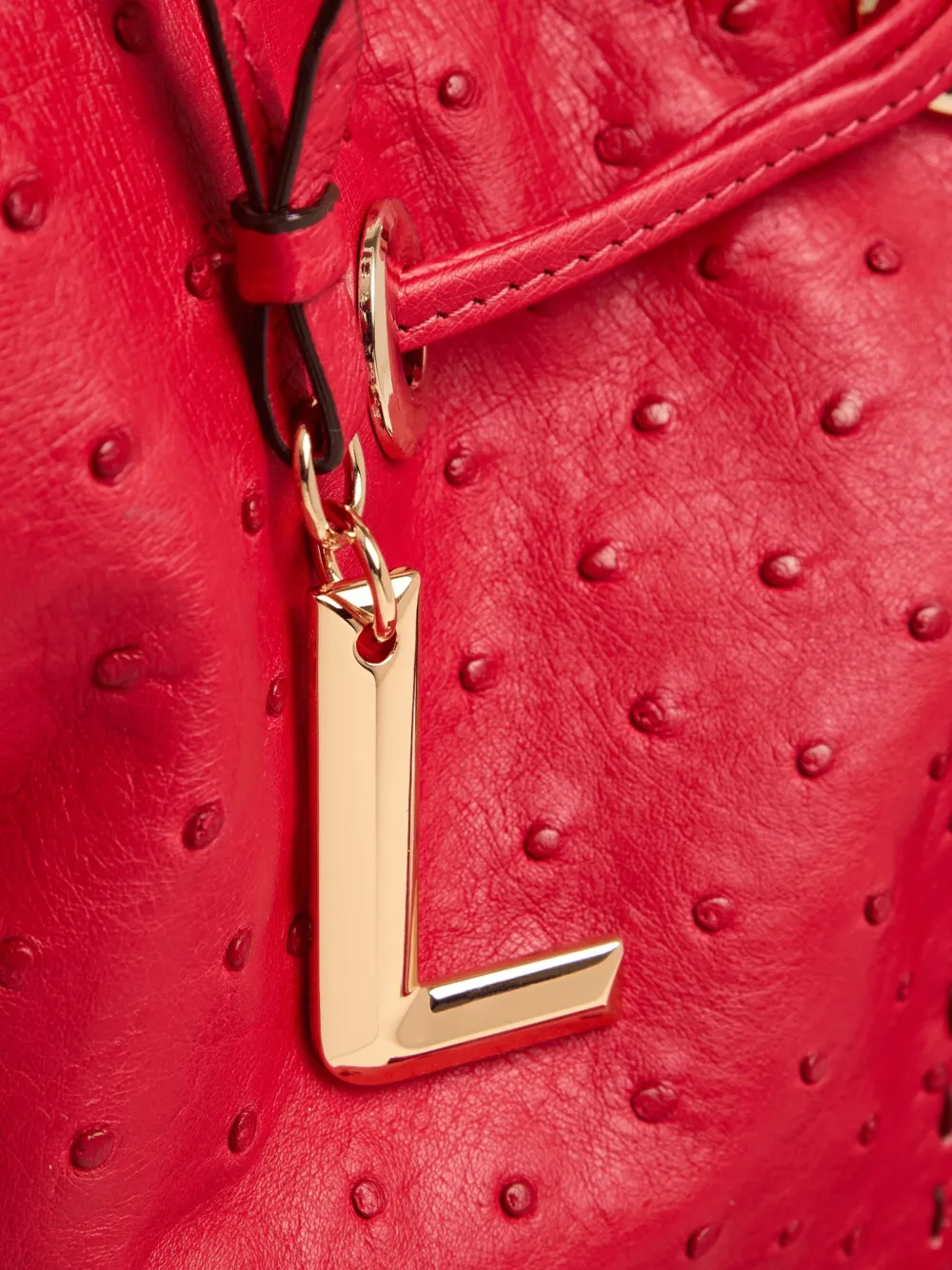 Lancel Premier Flirt medium bucket-tas Rood