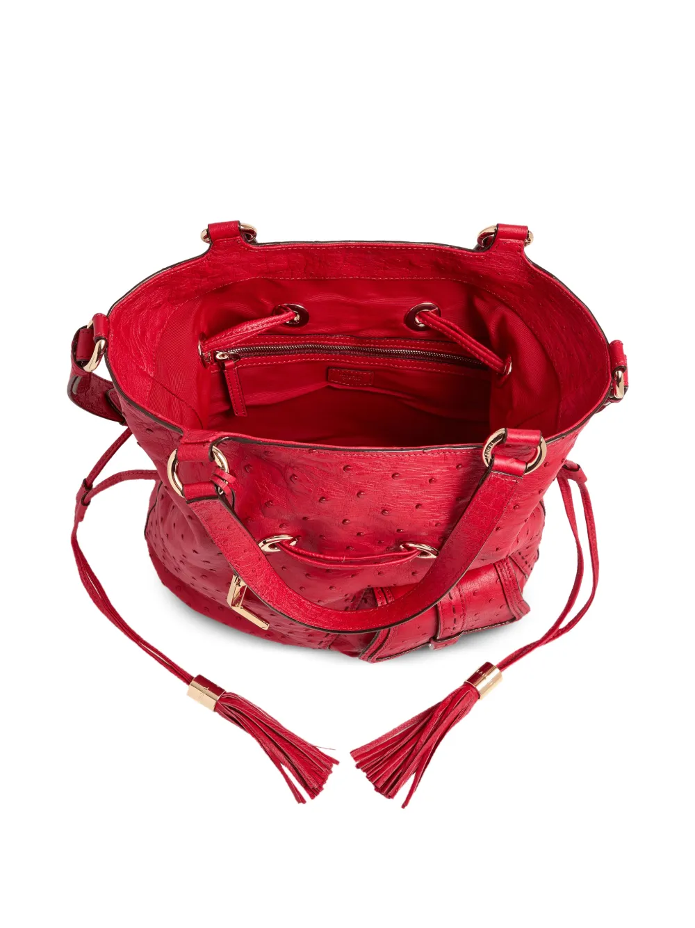 Lancel Premier Flirt medium bucket-tas Rood