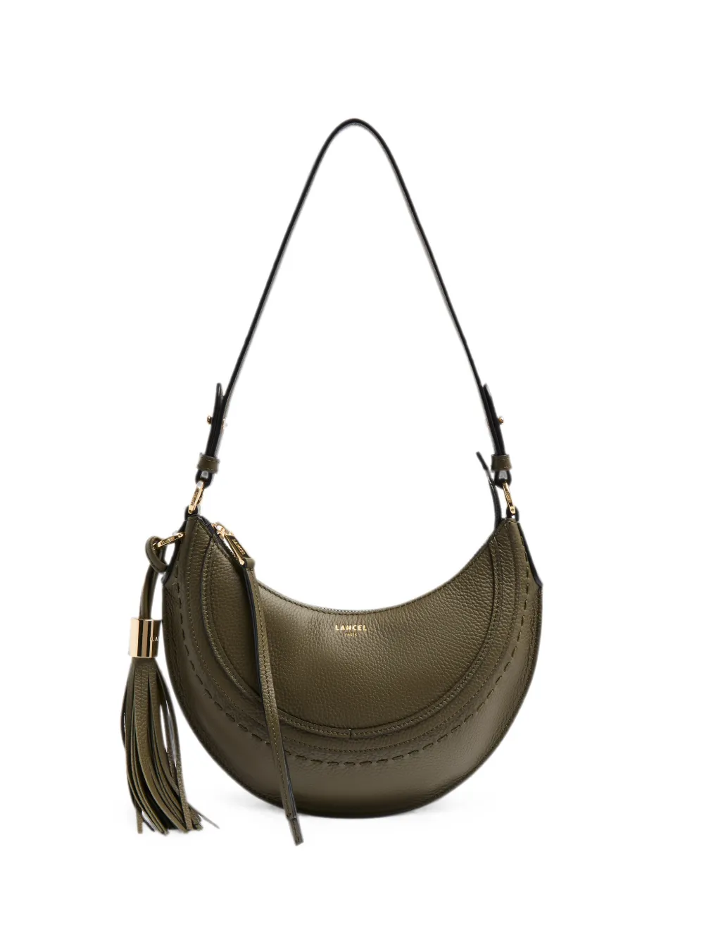 Lancel small Hoboheme tassel-detail shoulder bag - Green