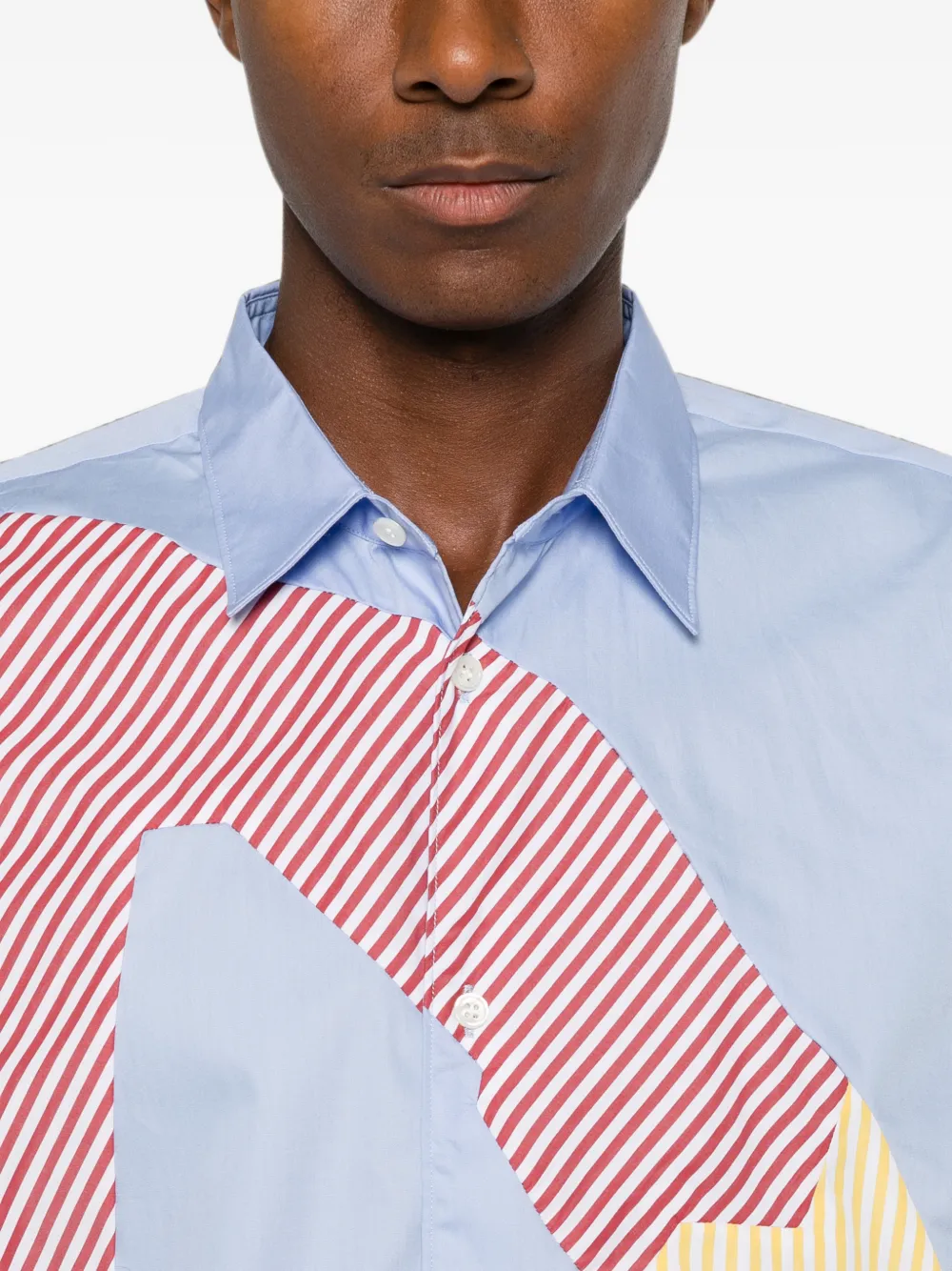 Comme Des Garçons Shirt Button-up overhemd Blauw