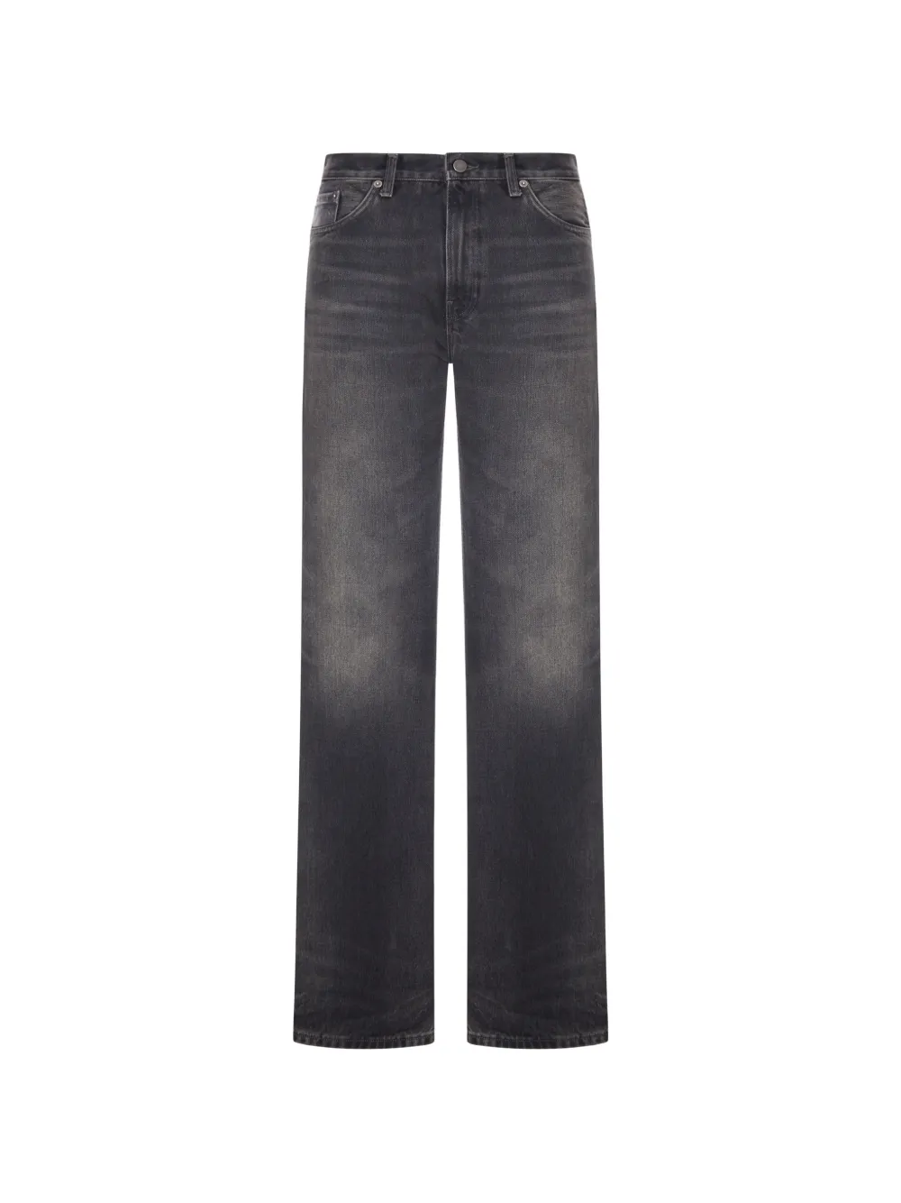 Haikure faded-effect straight-leg jeans - Nero