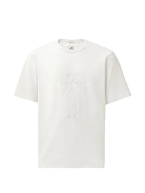 C.P. Company 30/2 mercerized-jersey twisted short-sleeve British Sailor T-shirt