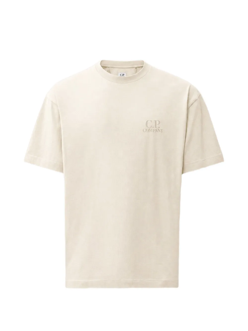 C.P. Company 30 1 jersey T-shirt met korte mouwen Beige