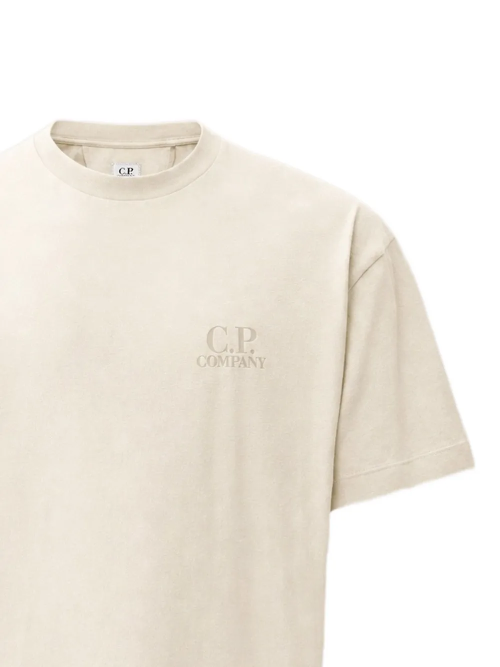 C.P. Company 30 1 jersey T-shirt met korte mouwen Beige