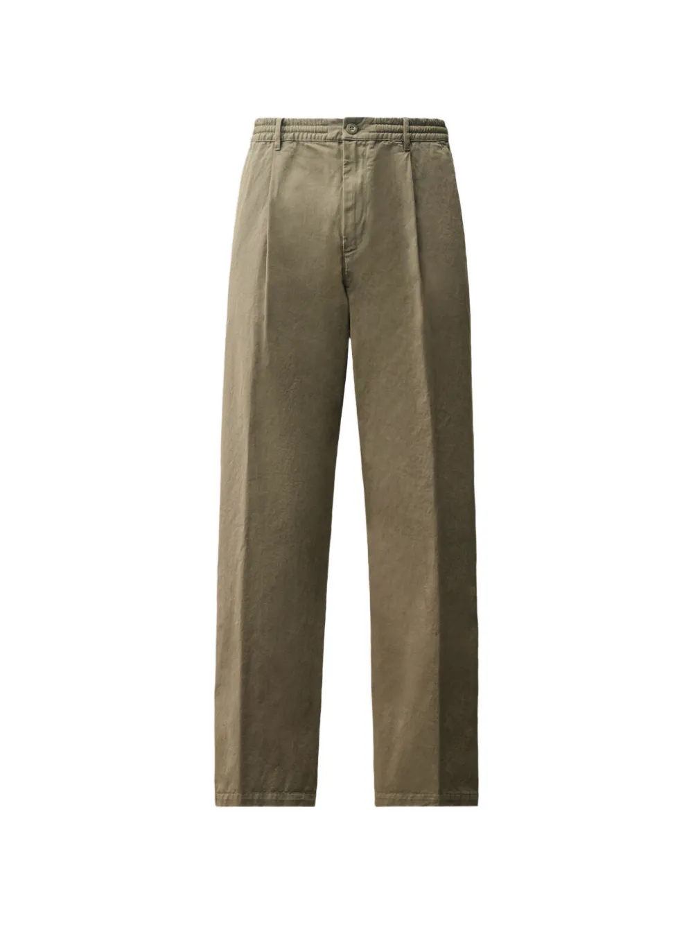 C.P. Company Broek met elastische taille Groen