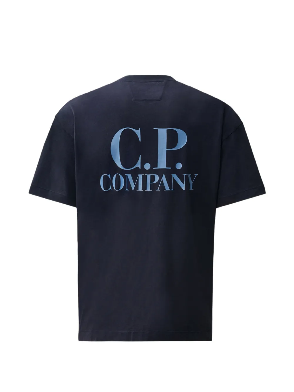 C.P. Company T-shirt met logoprint Blauw