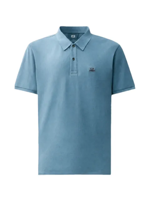 C.P. Company Polo in piqué elasticizzato a maniche corte