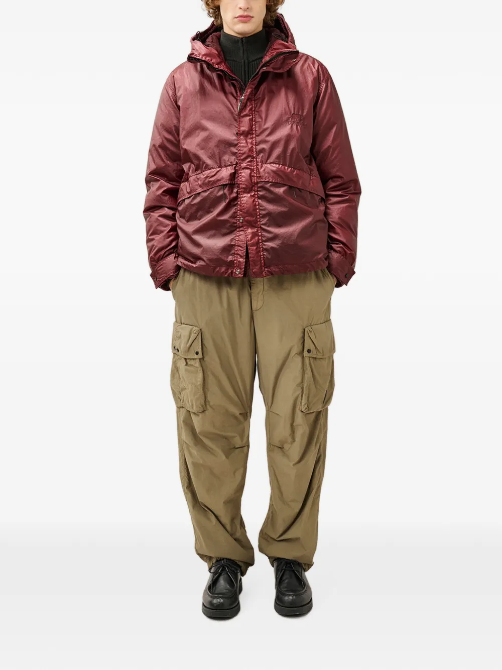 C.P. Company Jack met capuchon Rood