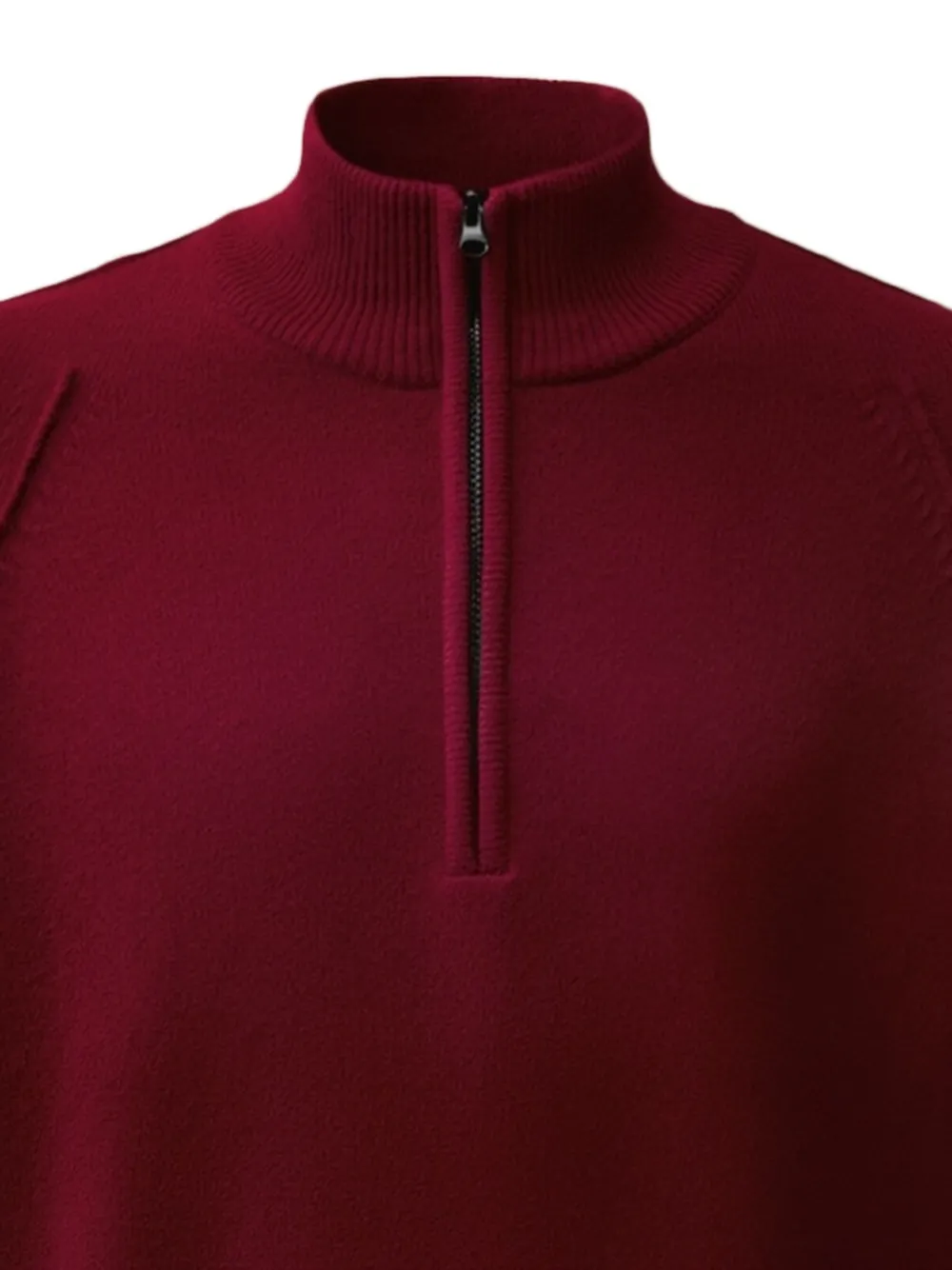 C.P. Company Trui met kwartrits en Lens-detail Rood