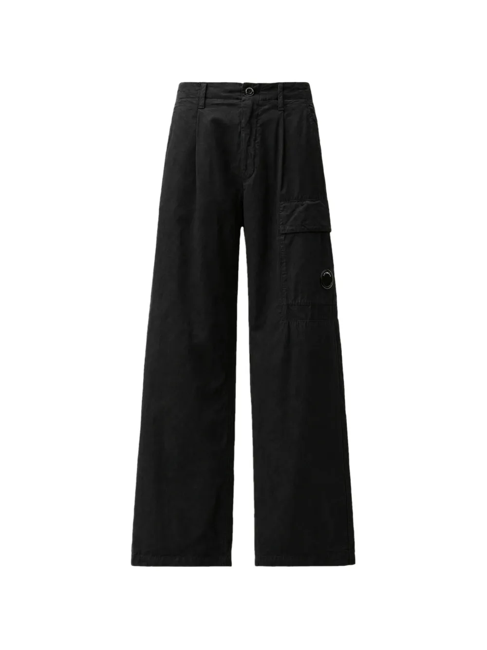 C.P. Company Micro-Reps boxy cargo broek met plooien Zwart