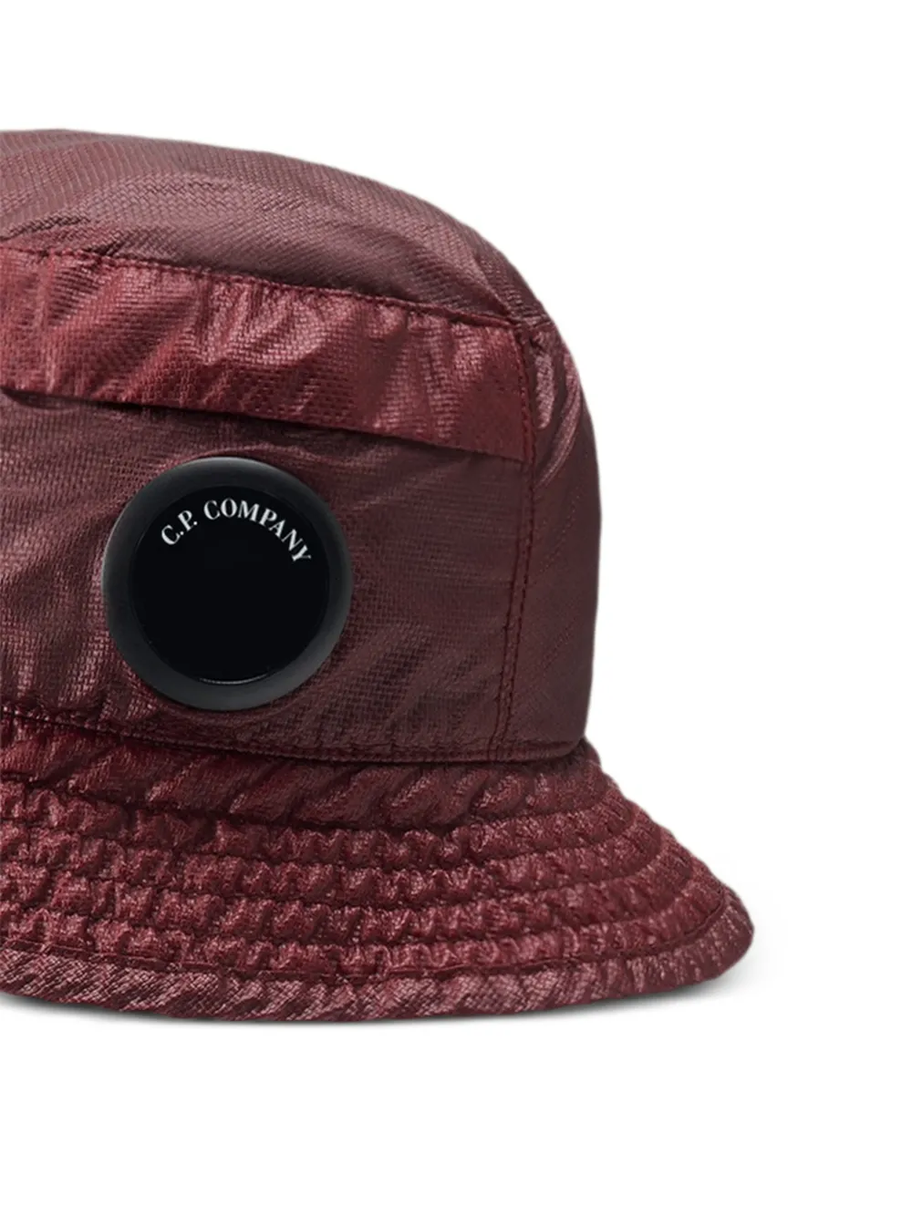 C.P. Company Vissershoed met lens-detail Bruin