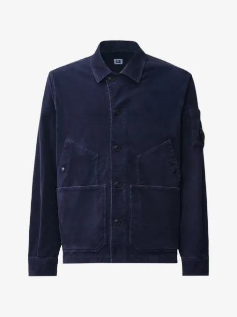 C.P. Company veste boutonnée à détail de lentille signature