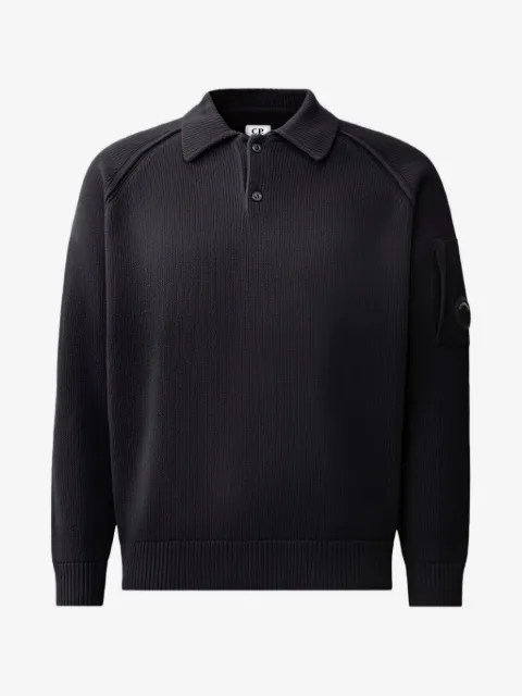C.P. Company Lens-detail polo shirt