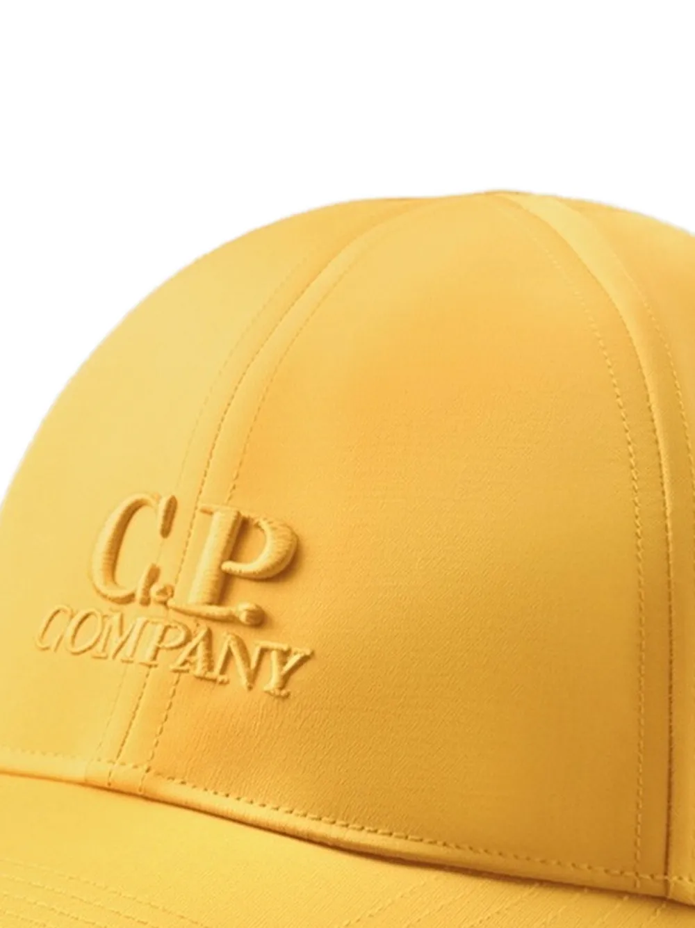C.P. Company Chrome-R pet met logo Geel
