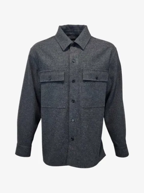 Jil Sander button-up chest-pocket jacket
