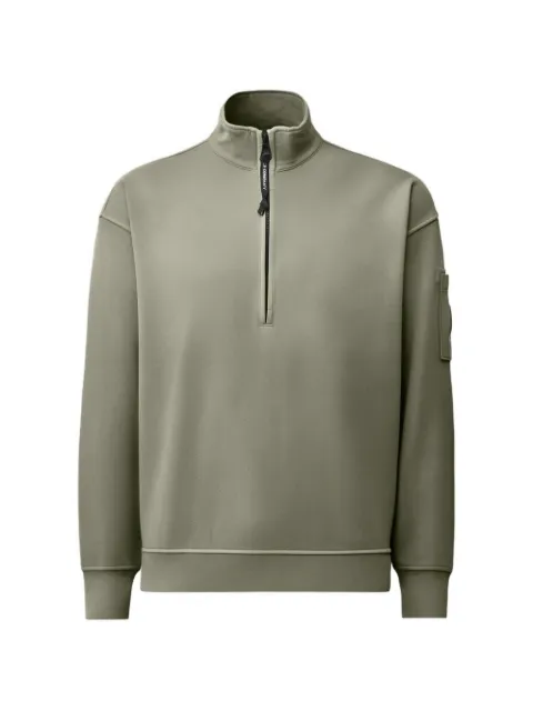 C.P. Company sudadera con detalle Lens